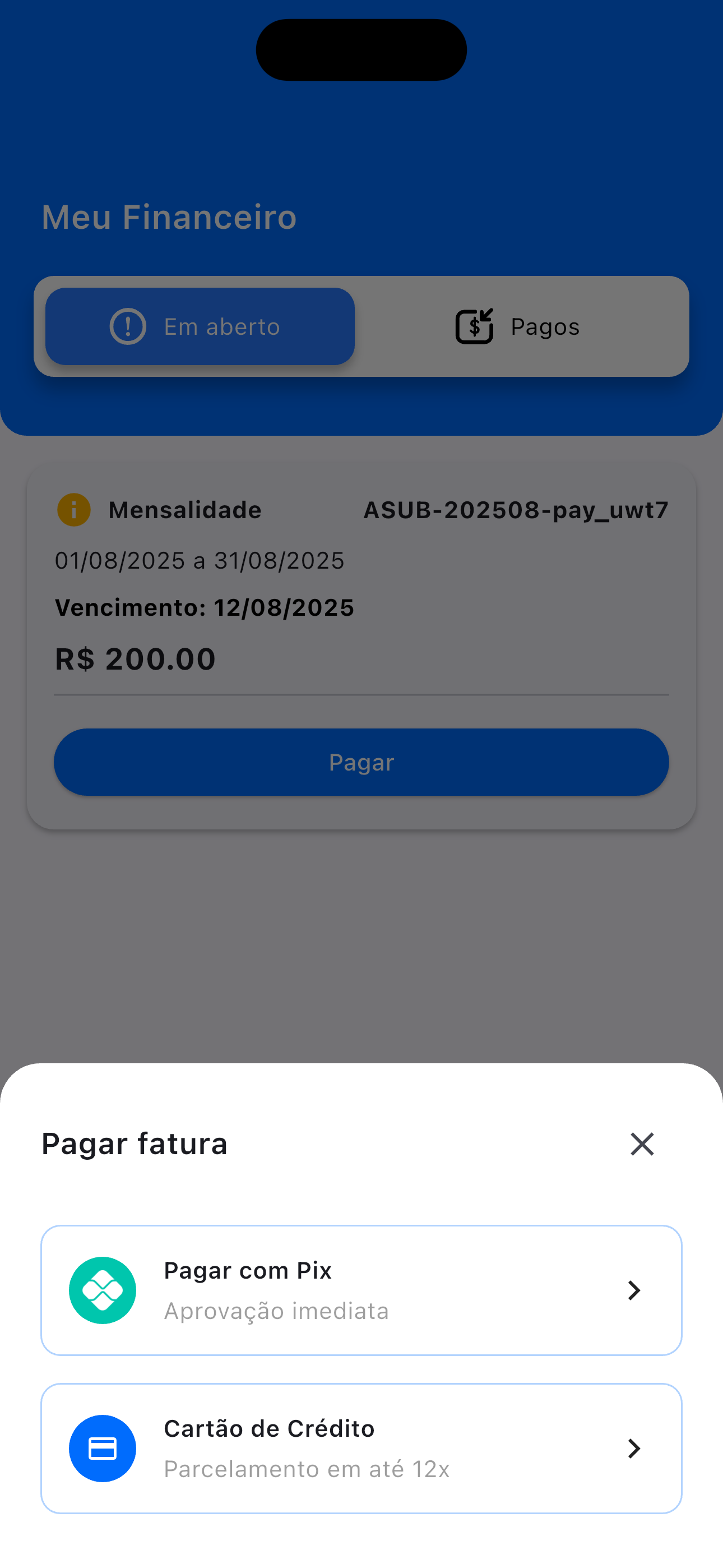 Swimming Pool - Métodos de Pagamento